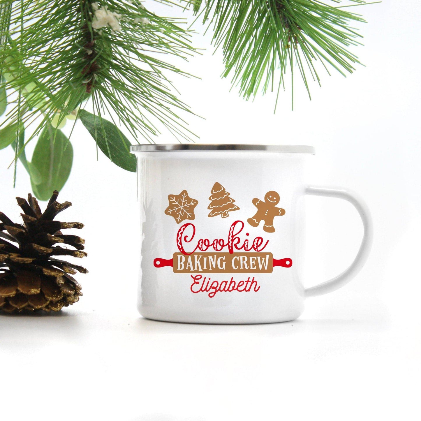 Personalized Cookie Baking Crew Mug