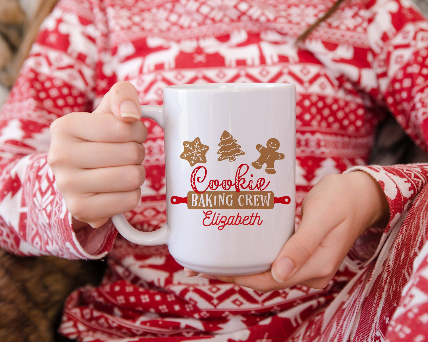 Personalized Cookie Baking Crew Mug