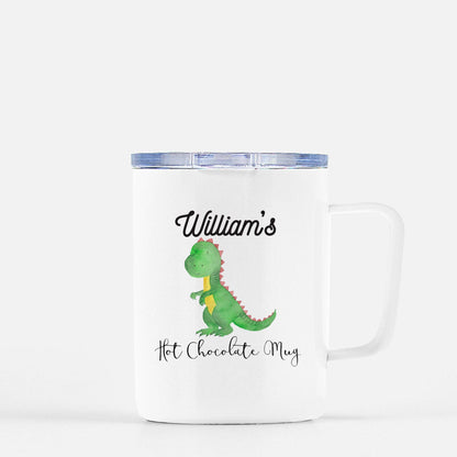 Personalized Dinosaur Hot Chocolate Mug