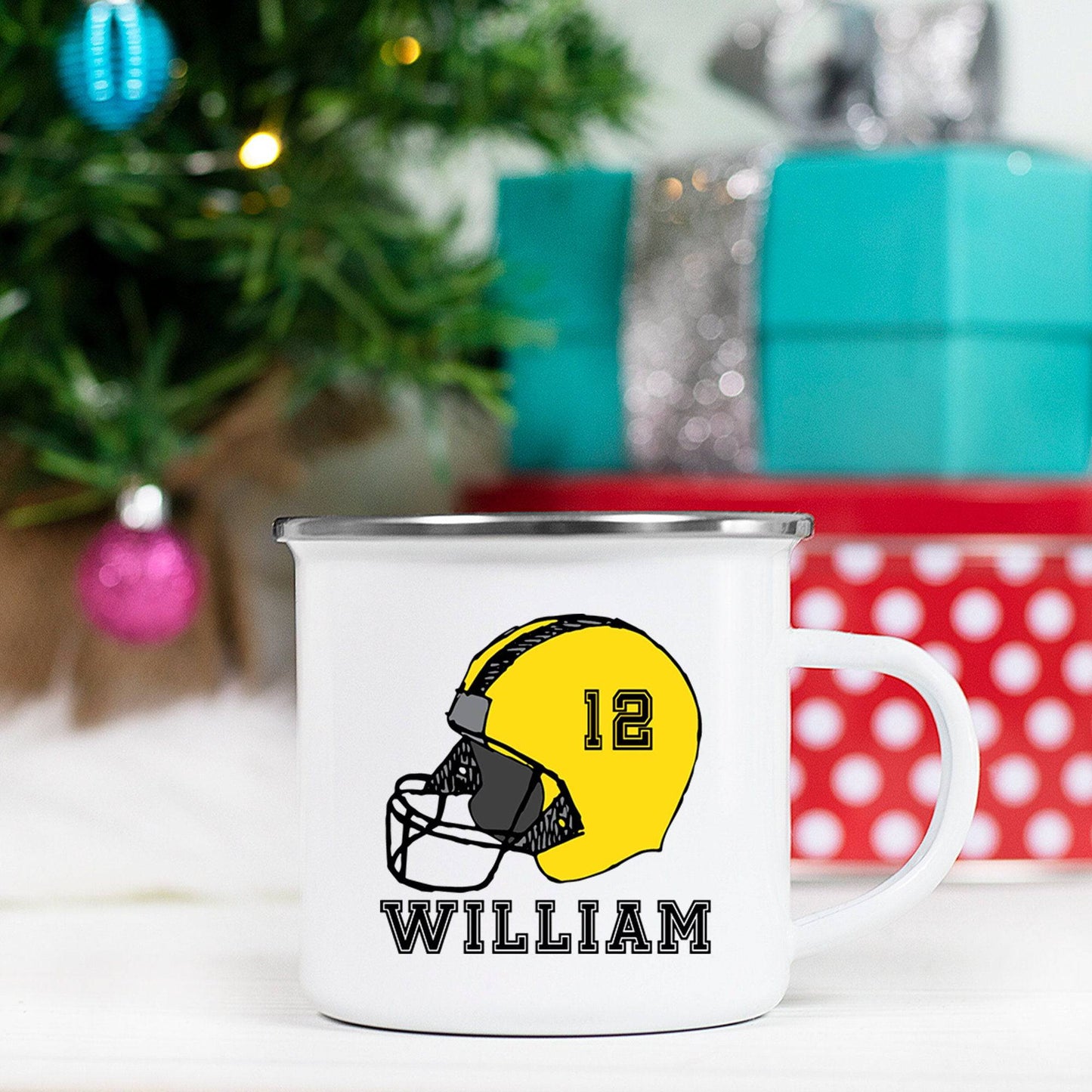 Personalized Football Helmut Mug | Sports Mugs]
