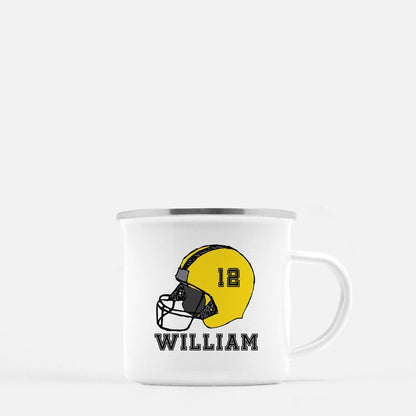 Personalized Football Helmut Mug | Sports Mugs]
