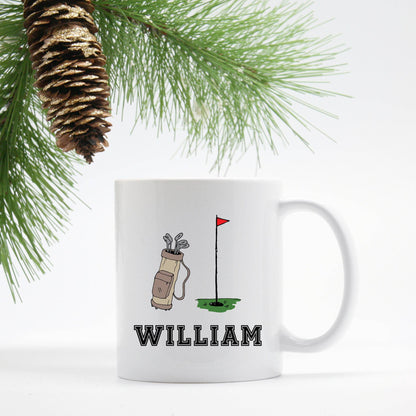 Personalized Golf Mug | Sports Mug