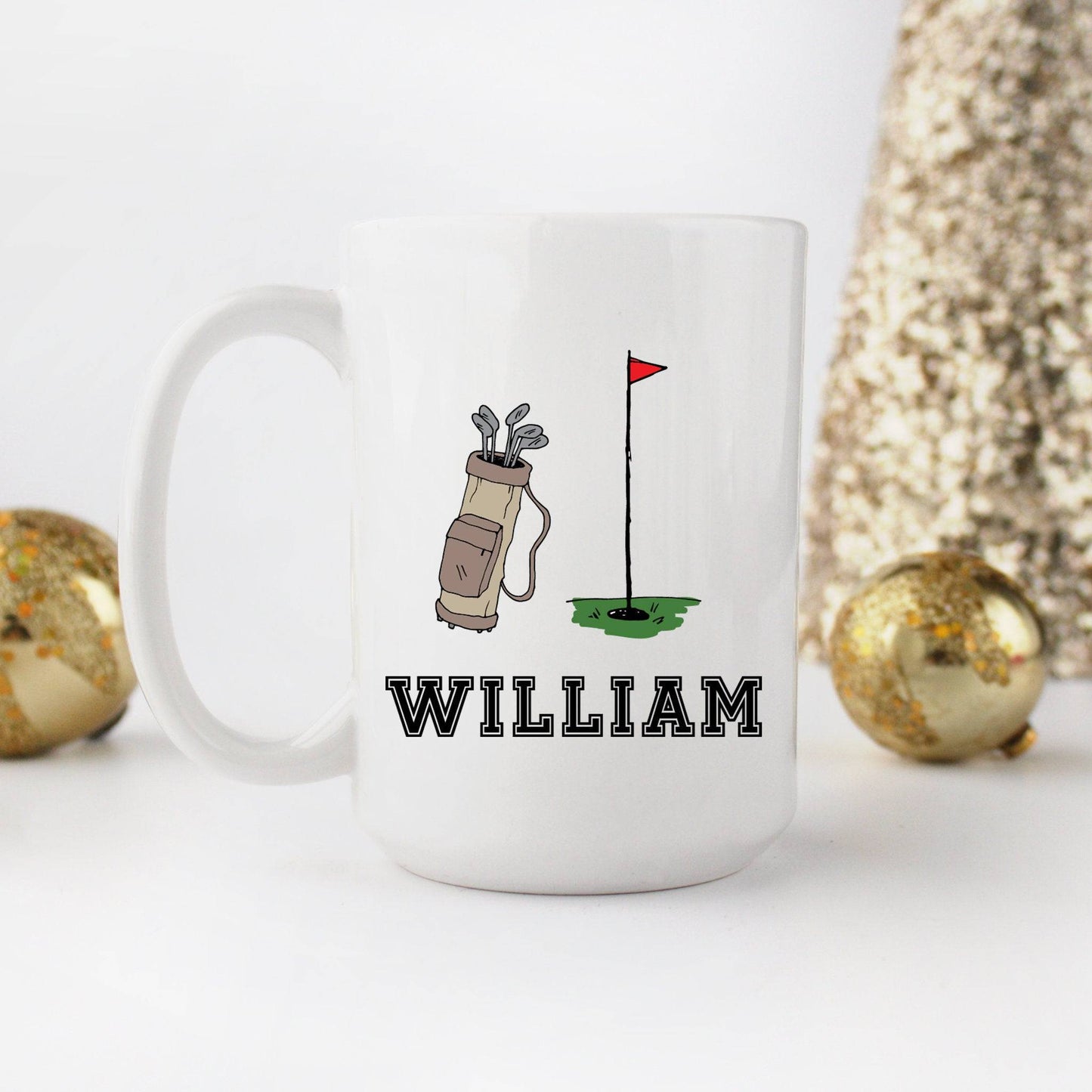 Personalized Golf Mug | Sports Mug