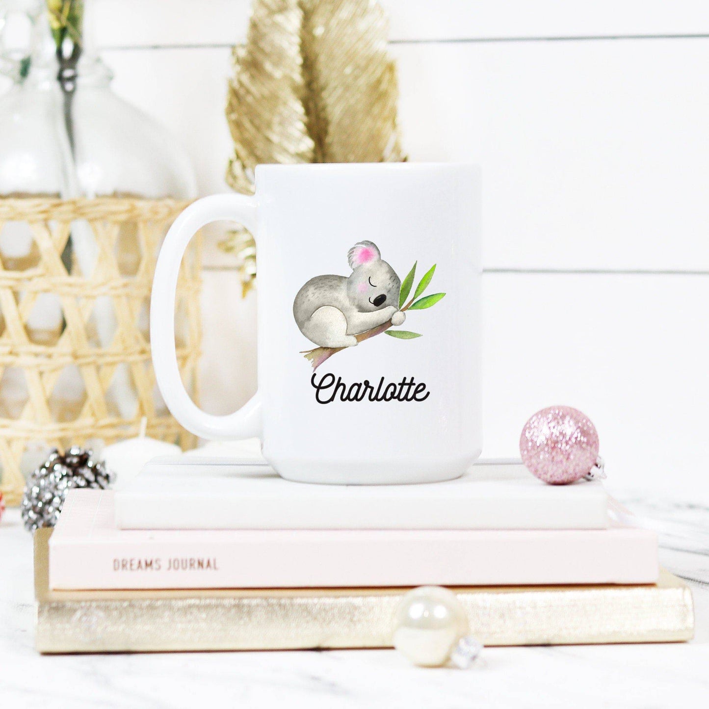Personalized Koala Bear Mug