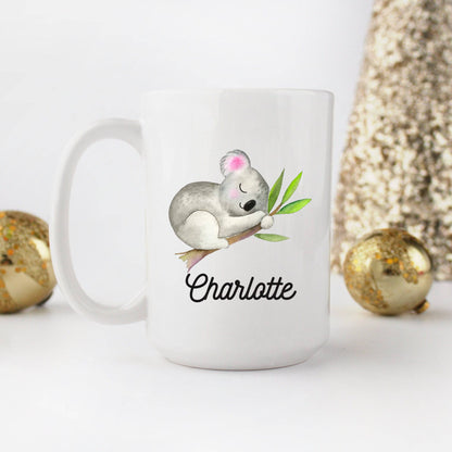 Personalized Koala Bear Mug