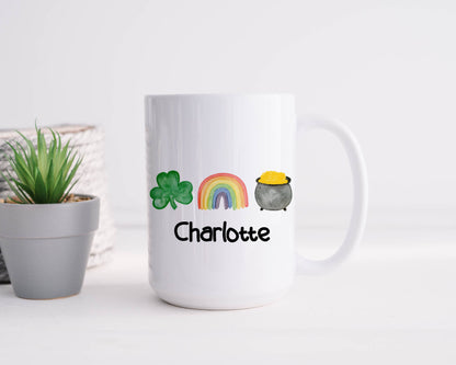 Personalized Pot of Gold Mug | St. Patrick's Day Mug