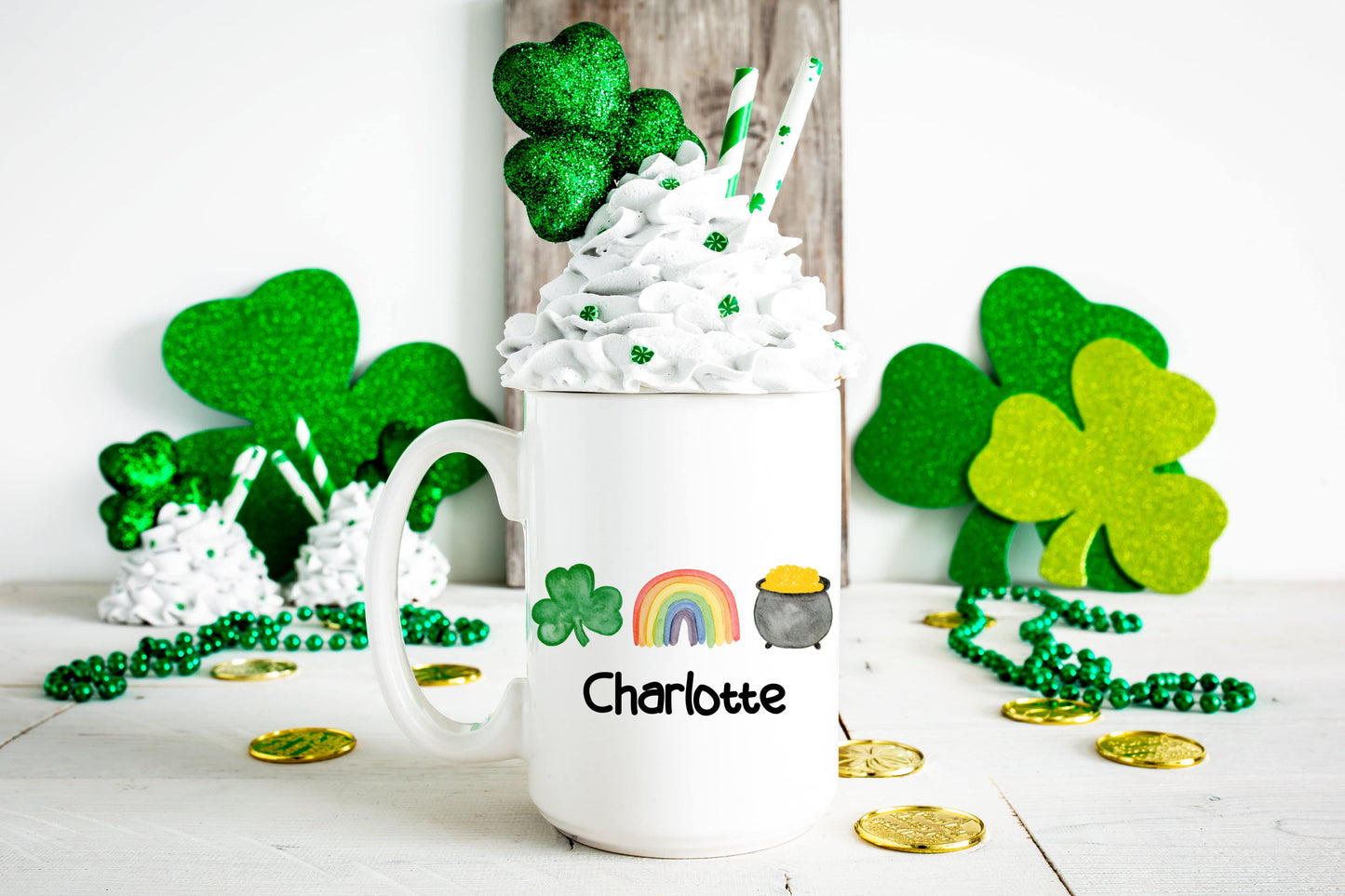 Personalized Pot of Gold Mug | St. Patrick's Day Mug