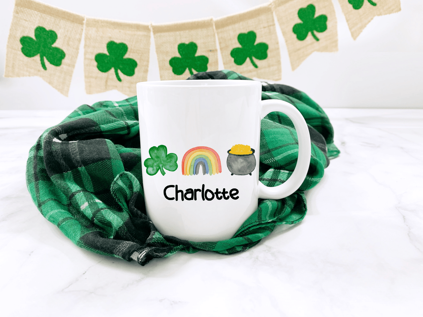 Personalized Pot of Gold Mug | St. Patrick's Day Mug