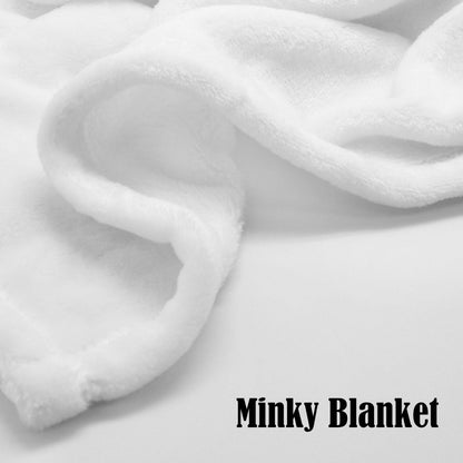 Personalized Tropical Greenery Baby Boy Blanket