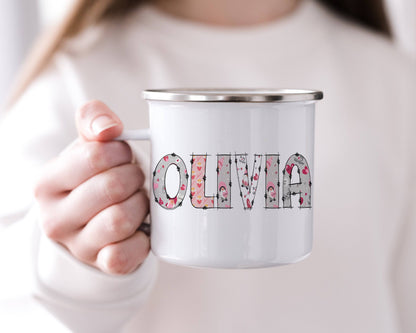 Personalized Valentine's Gnome Mug