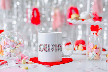 Personalized Valentine's Gnome Mug