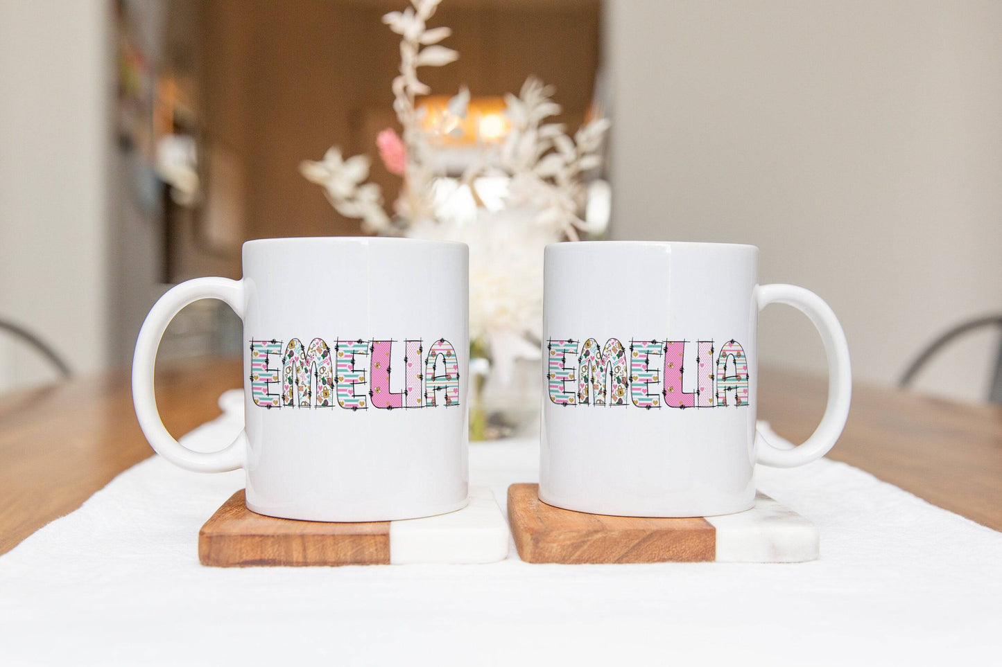 Personalized Valentine's Name Mug