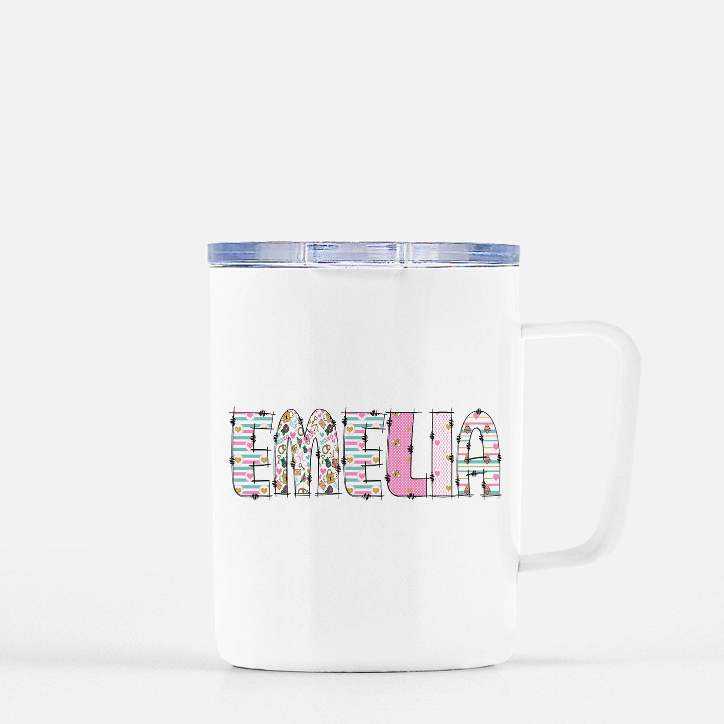 Personalized Valentine's Name Mug