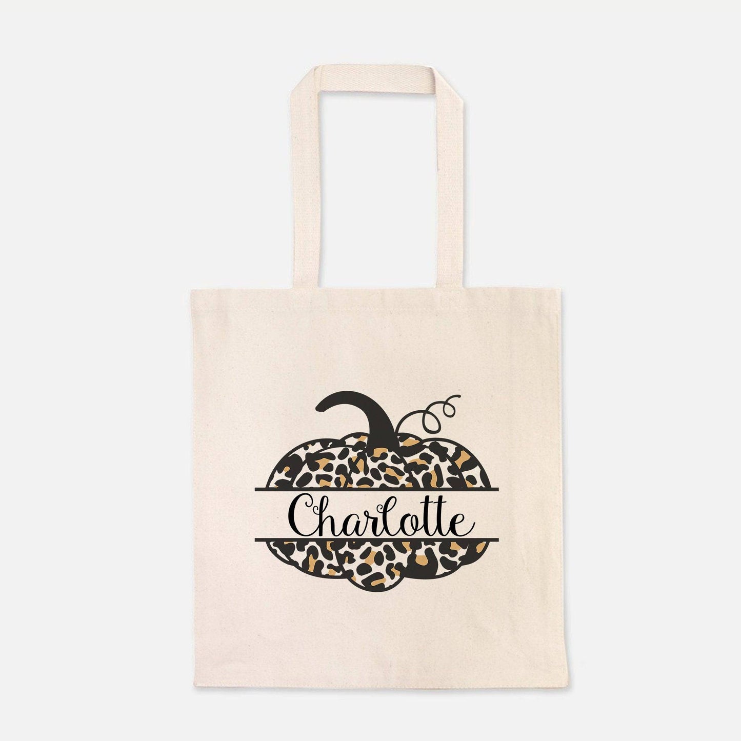 Pumpkin Trick or Treat Bag - Personalized Halloween Bag