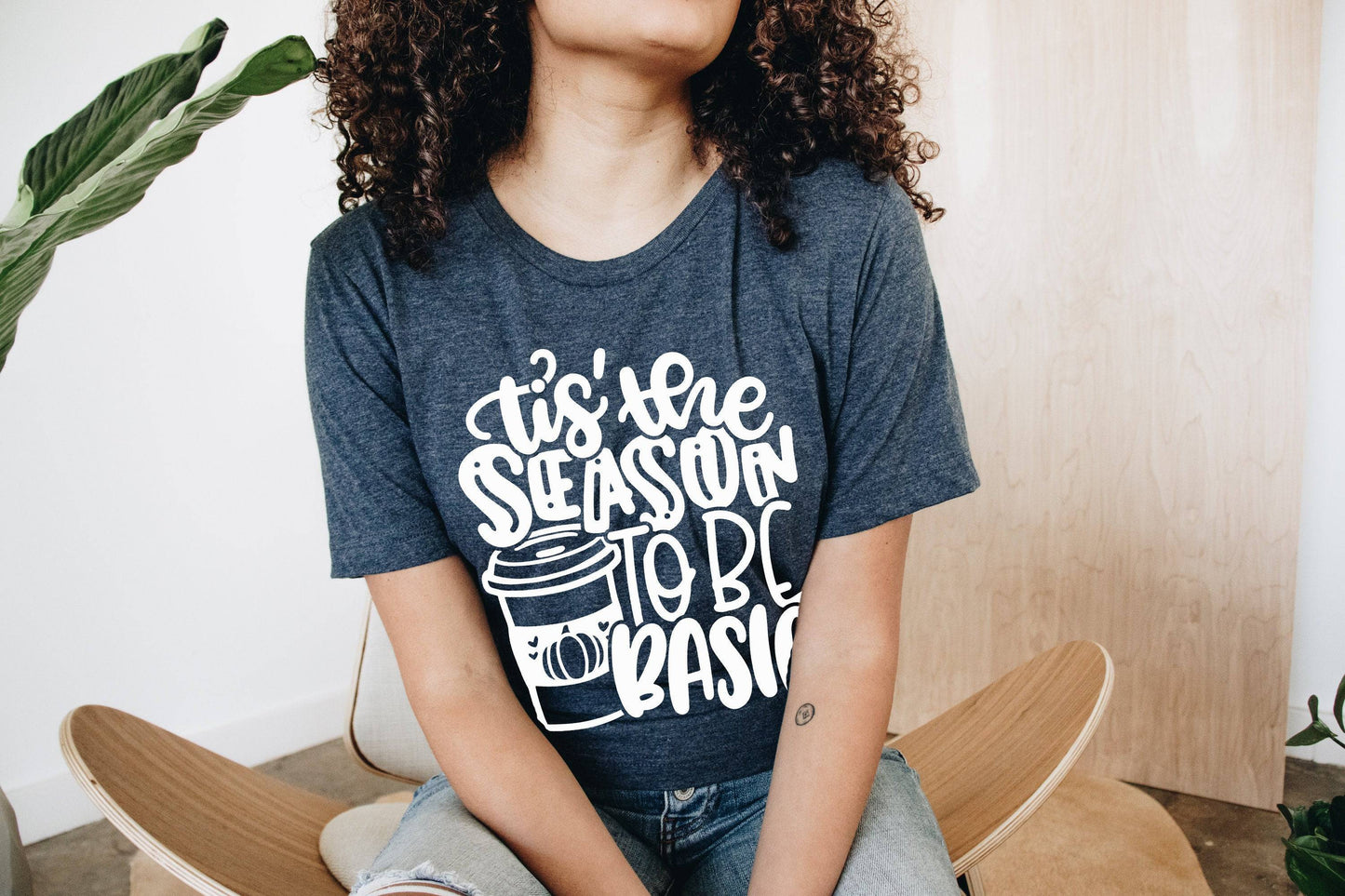 Tis The Season To Be Basic Shirt - Halloween Shirts for Women