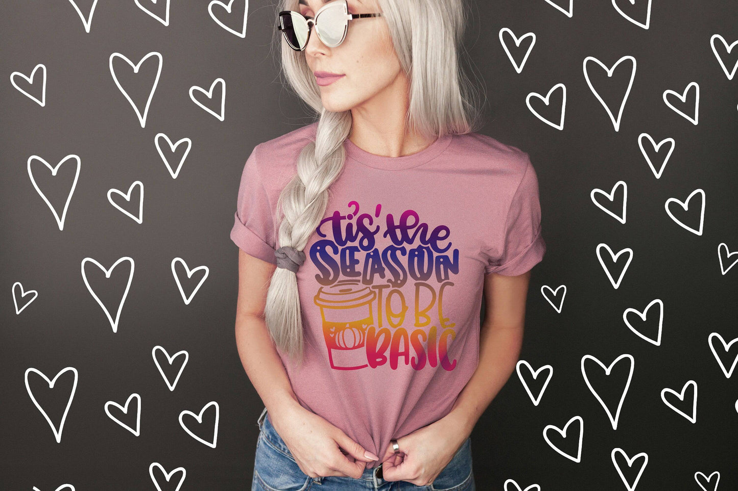 'Tis The Season To be Basic - Women's Fall Shirt