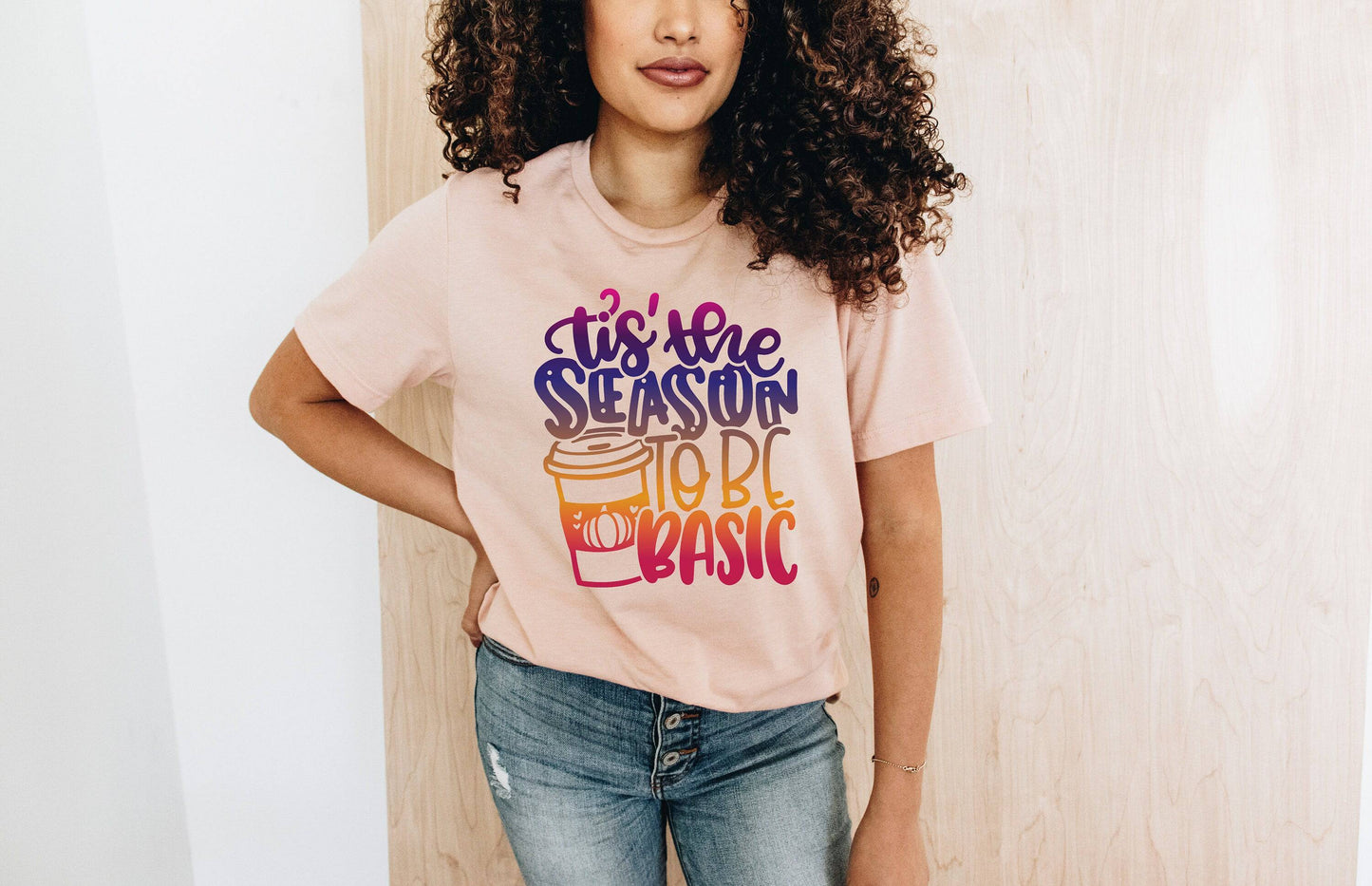 'Tis The Season To be Basic - Women's Fall Shirt