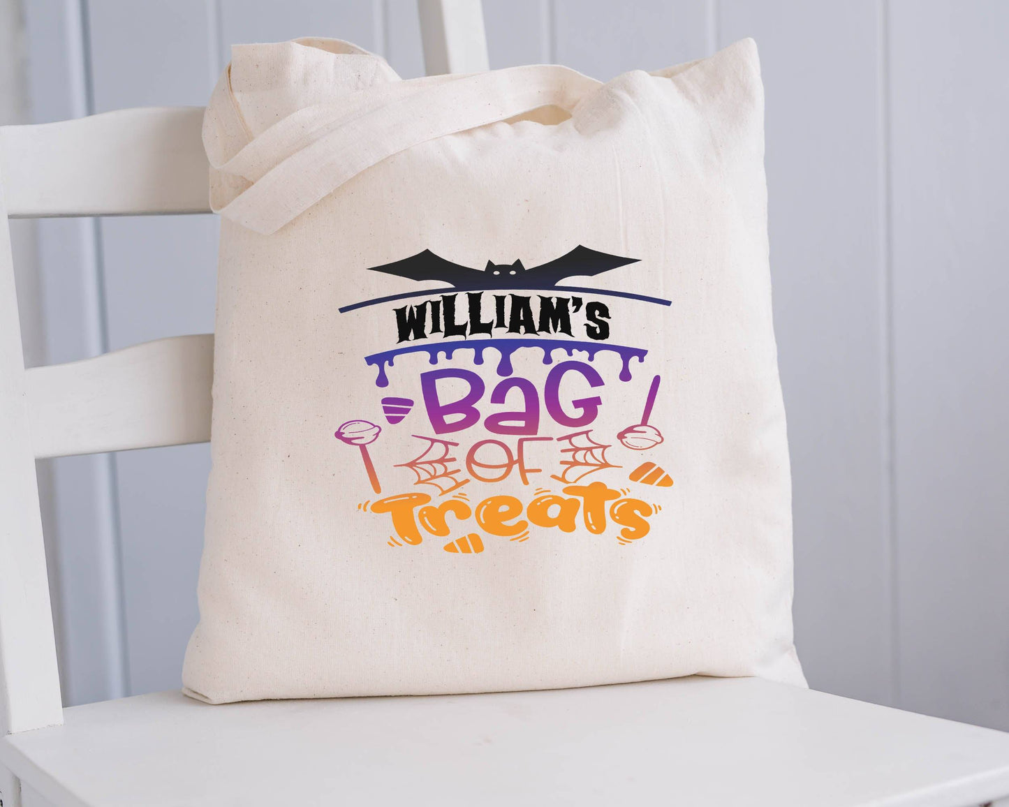 Trick or Treat Bags - Personalized Halloween Bag
