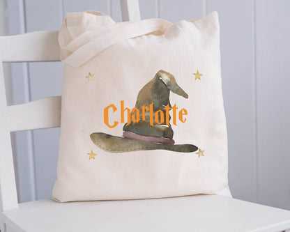Wizard Hat Trick or Treat Bags - Personalized Halloween Bag