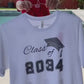 Personalized "Class of" Shirt - First Day of School Kindergarten Shirt