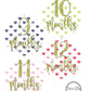 Hearts | Monthly Baby Stickers | Stick’em Up Baby™ - Stick'em Up Baby®