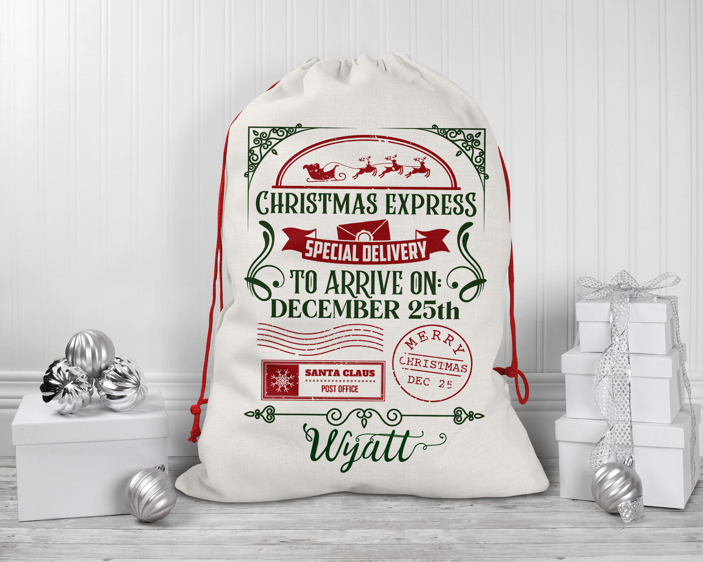 Christmas Express Santa Sacks