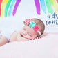 Rainbow Baby Blanket - Baby Milestone Blanket - Rainbow Baby Gift - Monthly Baby Blanket - Age Blanket - Personalized Baby Blanket - Girl