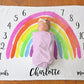 Rainbow Baby Milestone Blanket - Rainbow Baby Gift - Stick'em Up Baby®