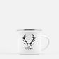 Personalized Deer Antler Mug | Gift for Hunters - Stick'em Up Baby®