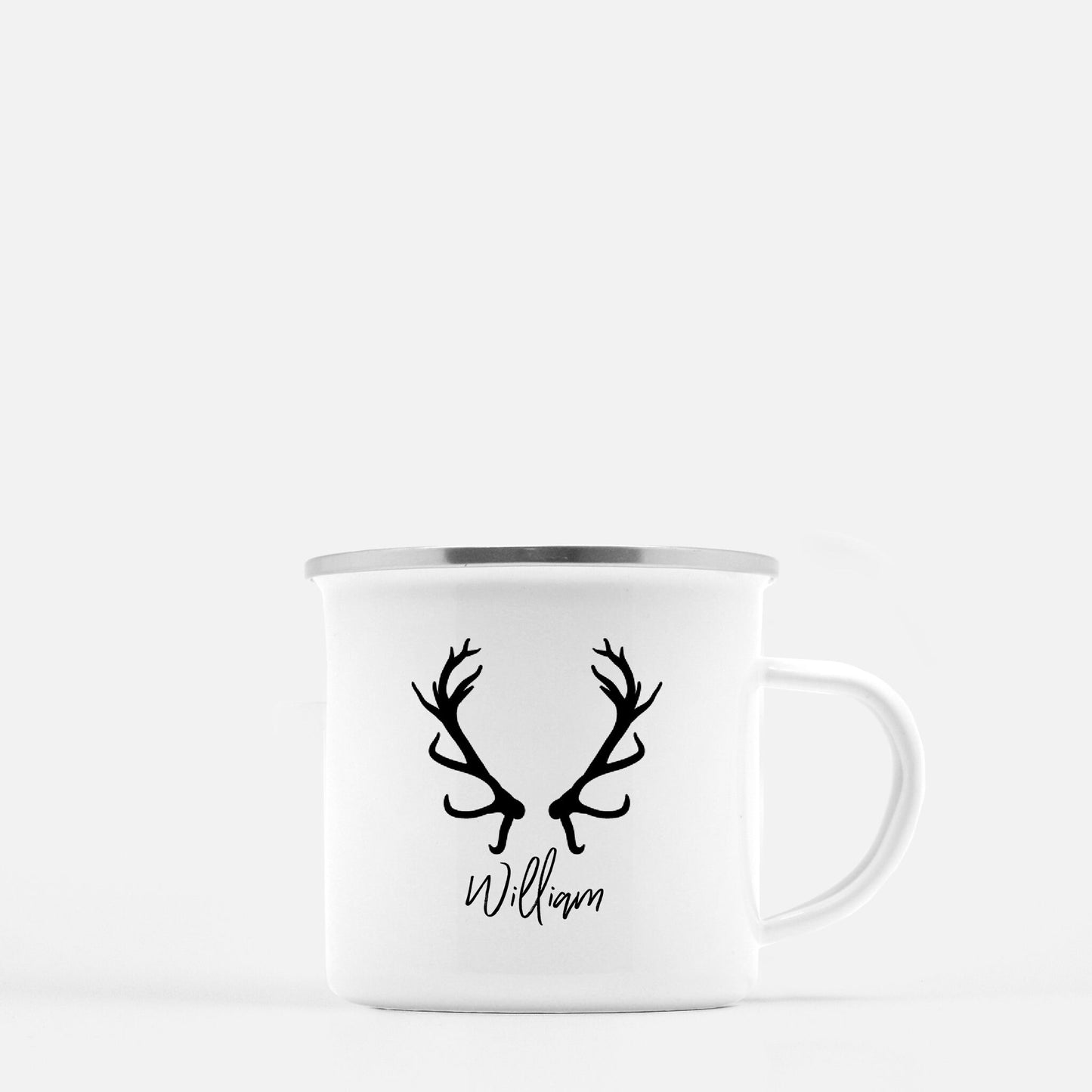 Personalized Deer Antler Mug | Gift for Hunters - Stick'em Up Baby®