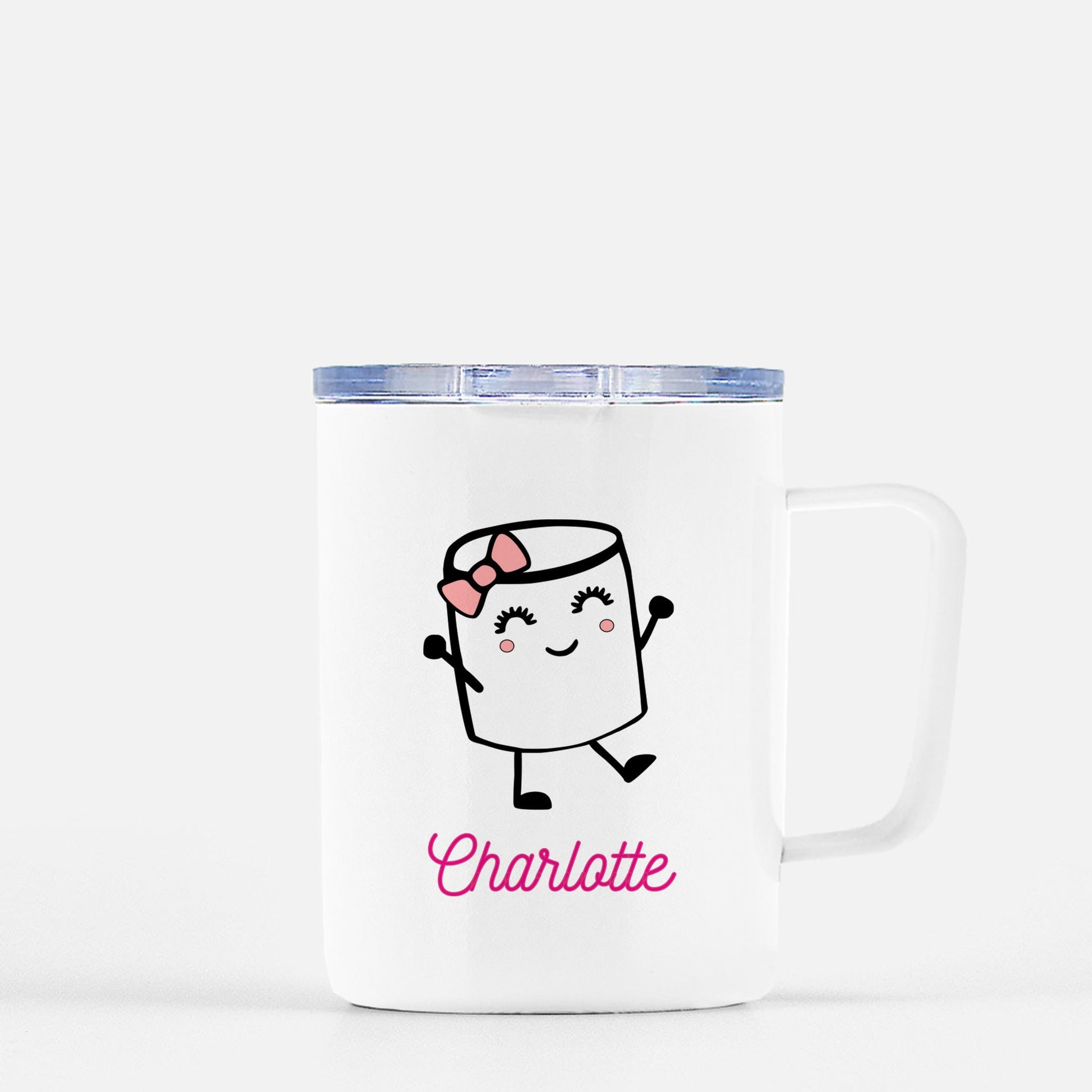 Personalized Girl Marshmallow Mug - Stick'em Up Baby®