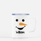 Personalized Boy Snowman Mug | Stocking Stuffer - Stick'em Up Baby®
