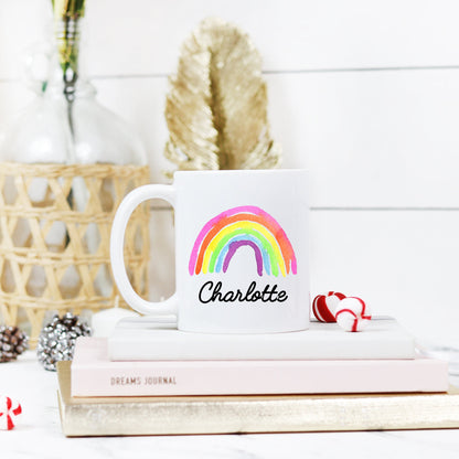 Personalized Rainbow Mug - Stick'em Up Baby®