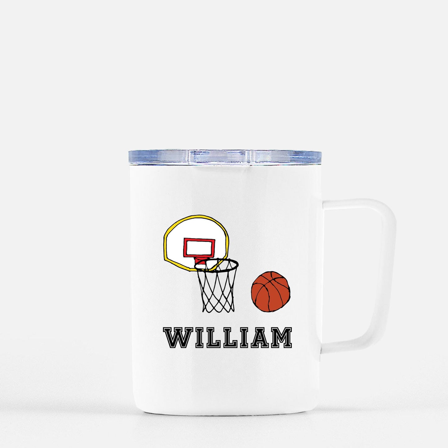 Personalized Basketball Mug | Sports Mug - Stick'em Up Baby®