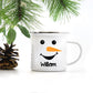 Personalized Boy Snowman Mug | Stocking Stuffer - Stick'em Up Baby®