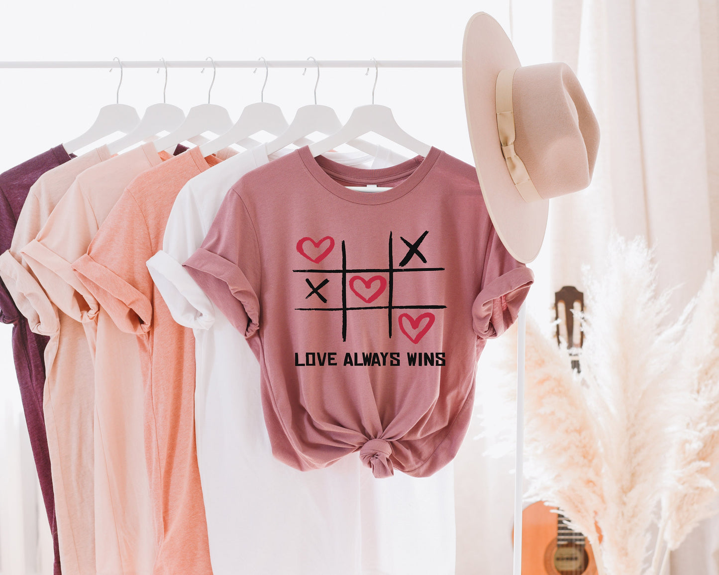 Love Always Wins - Valentine's Day Shirt for Women