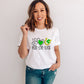 Peace Love Luck - Women's St. Patrick's Day Shirt