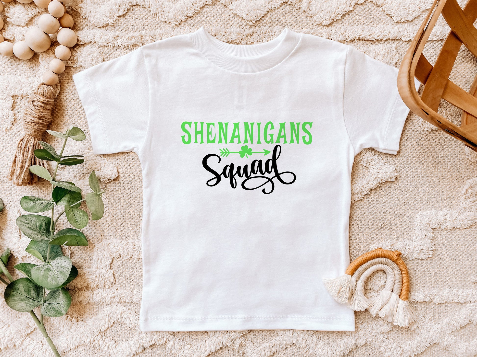 Shenanigans Squad - Kids St. Patrick's Day Shirt - Stick'em Up Baby®