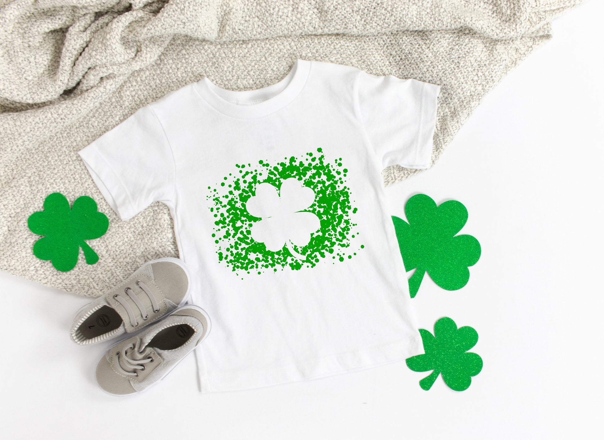 Shamrock Shirt - Kids St. Patrick's Day Shirt - Stick'em Up Baby®