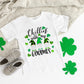 Chillin' with my Gnomies - Kids St. Patrick's Day Shirt - Stick'em Up Baby®