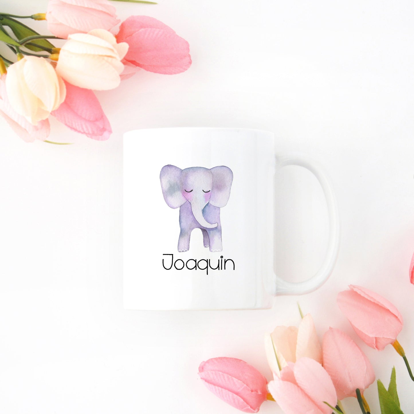 Personalized Elephant Mug - Stick'em Up Baby®
