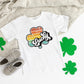 Vintage Lucky Shamrock -Kids St. Patrick's Day Shirt - Stick'em Up Baby®
