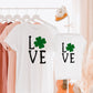 Love Shamrock Shirt - Kids St. Patrick's Day Shirt - Stick'em Up Baby®