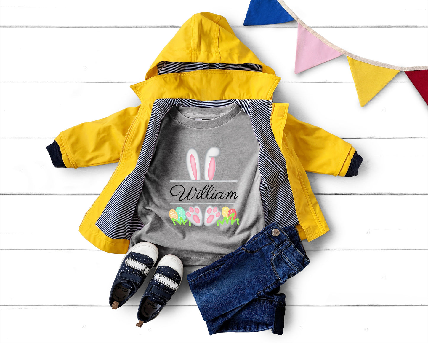 Personalized Kids Easter Shirt - Stick'em Up Baby®