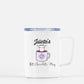 Personalized Hot Chocolate Mug | Purple Design | Christmas Gift For Kids - Stick'em Up Baby®