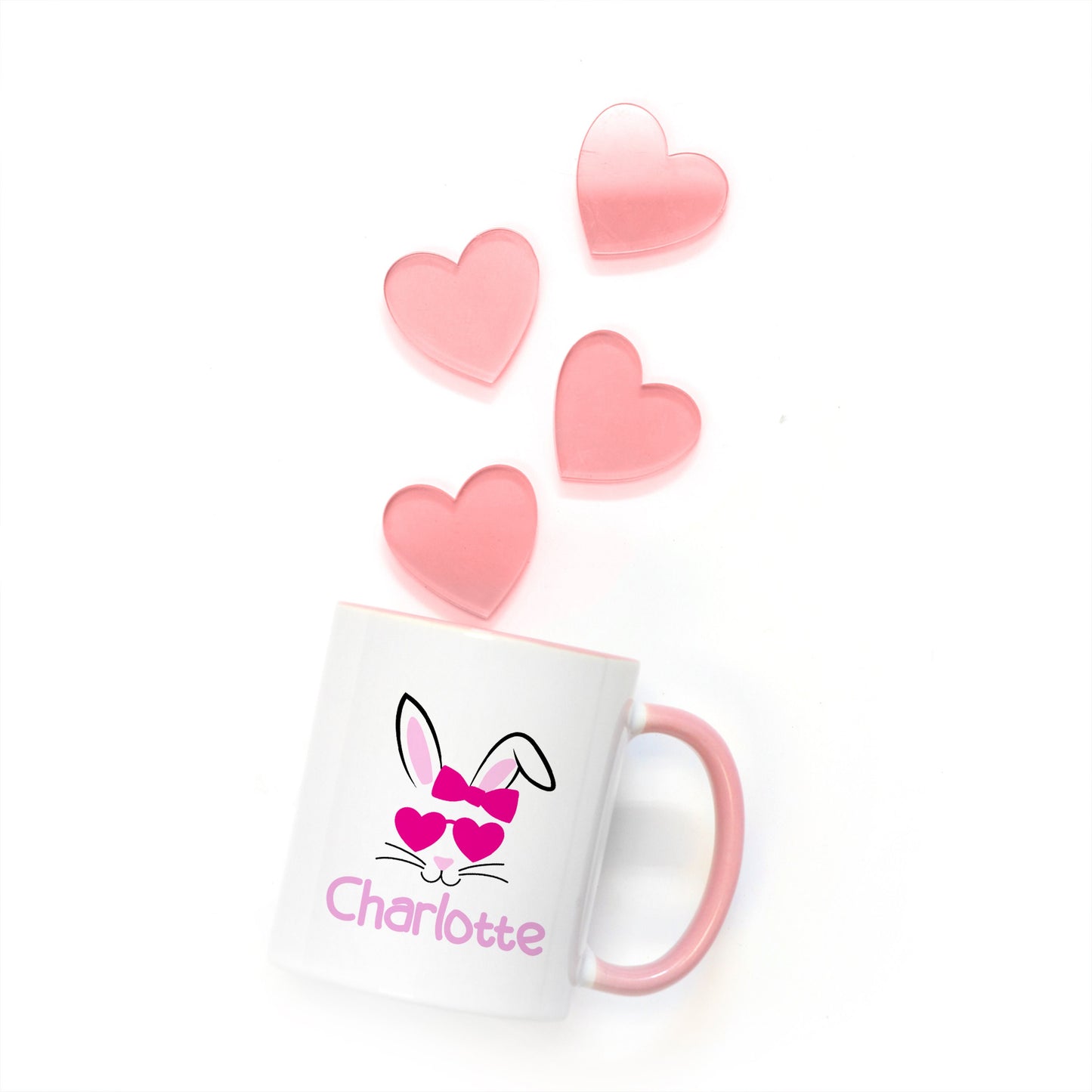 Personalized Bunny Mug For Kids - Stick'em Up Baby®