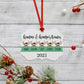 Grandma & Grandpa's Reindeer Ornament | Green Design - Stick'em Up Baby®