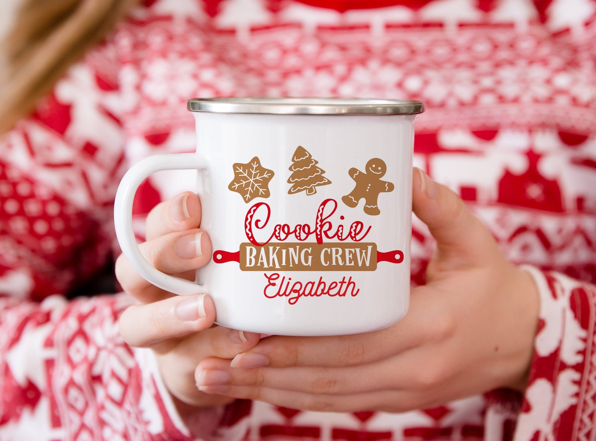 Personalized Cookie Baking Crew Mug - Stick'em Up Baby®