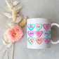 Anti-Valentine's Day Conversation Hearts Mug