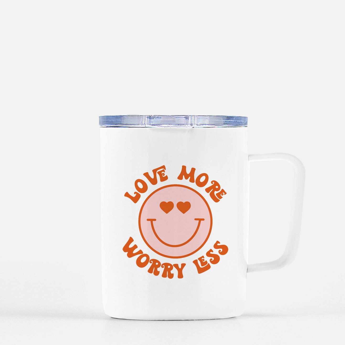 Love More Worry Less - Valentine's Coffee Mug